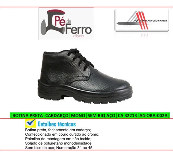 Botina com Cadarço